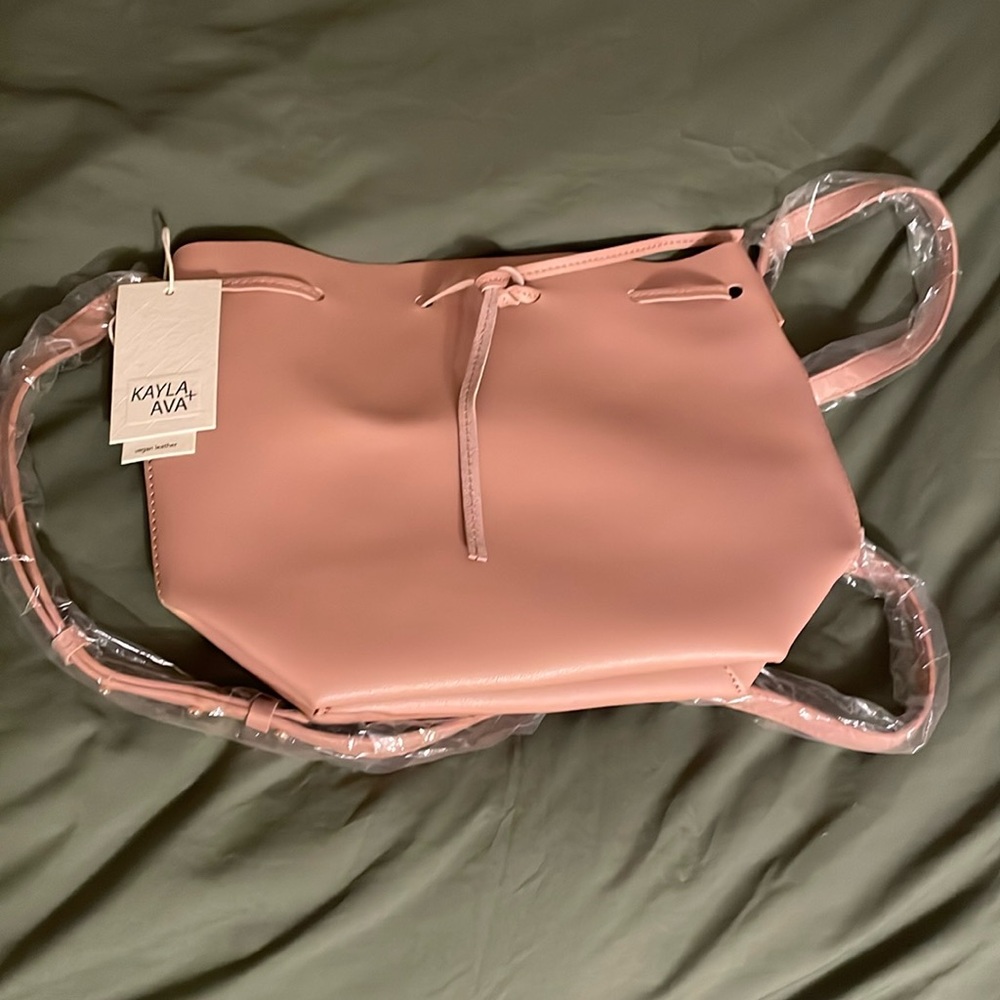 NWT Kayla + Ava Vegan Leather bag